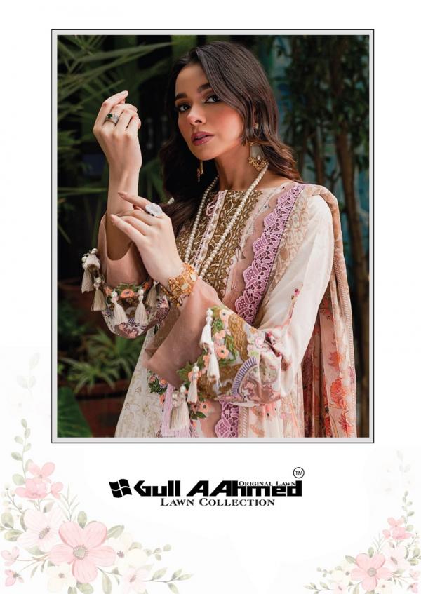 Gull AAhmed Noorain Linen Cotton Digital Print Dress Material Collection